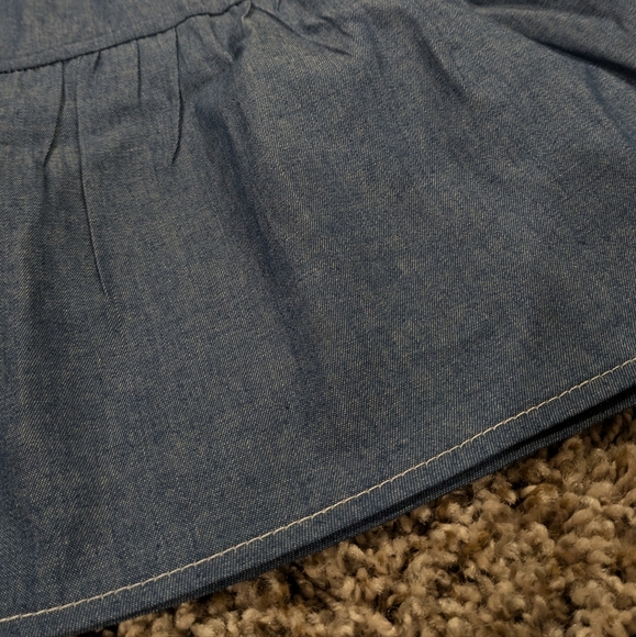 Kids Girls Jean Skirt - Picture 4 of 6